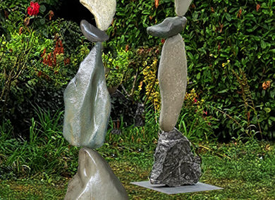 Sculptures Karl et Katherina